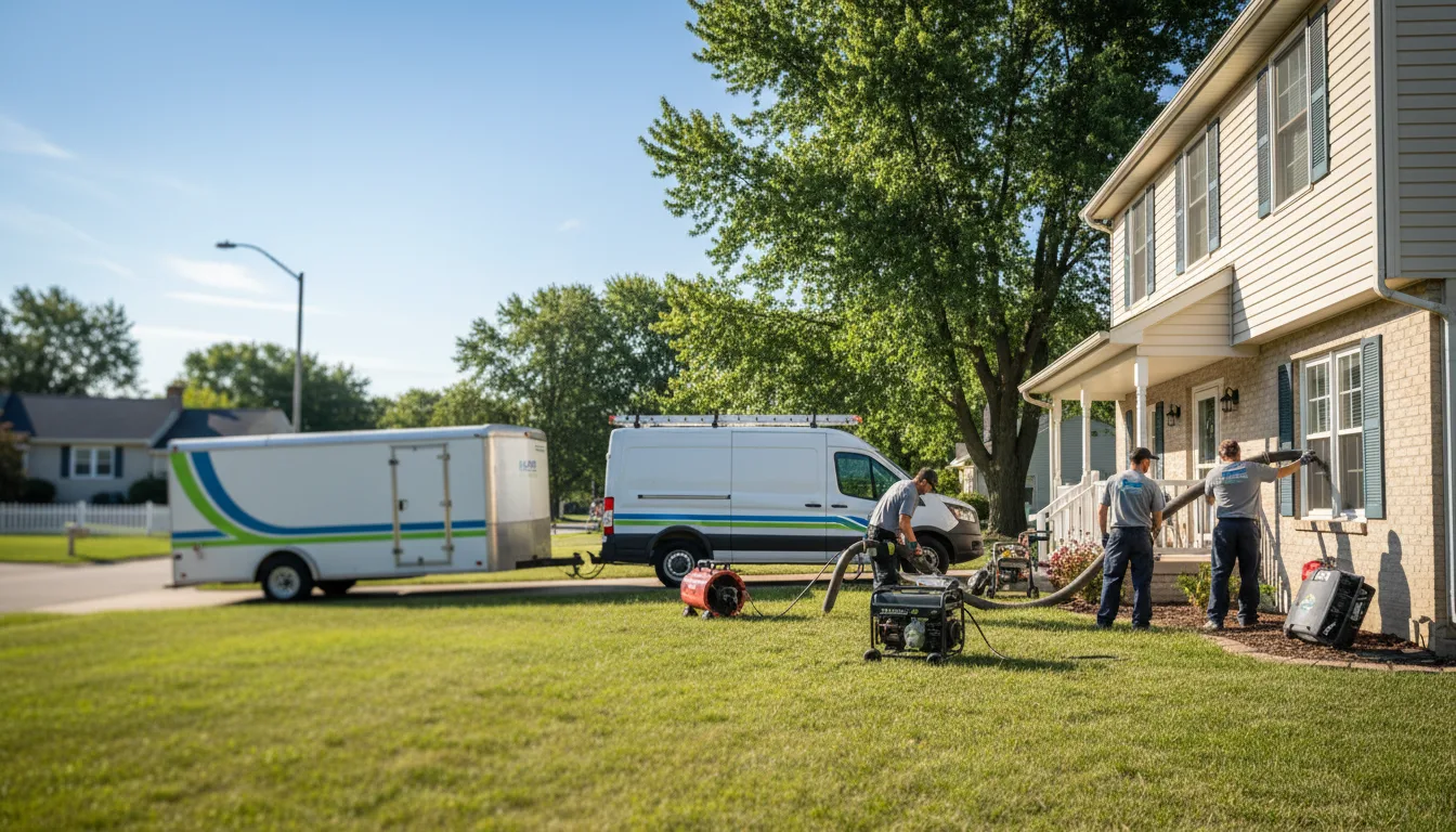 Flooded Basement Restoration And Cleanup With Repair in Saugatuck, MI near me